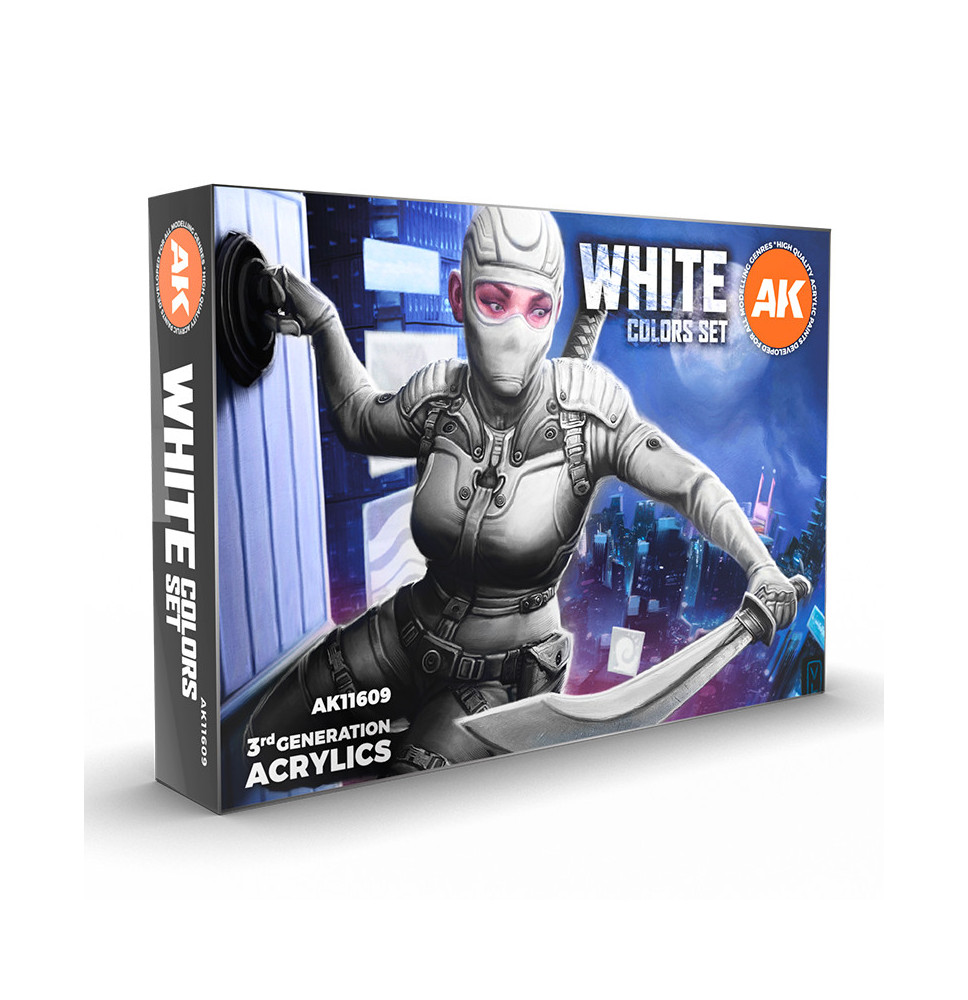 3GEN WHITE COLORS SET