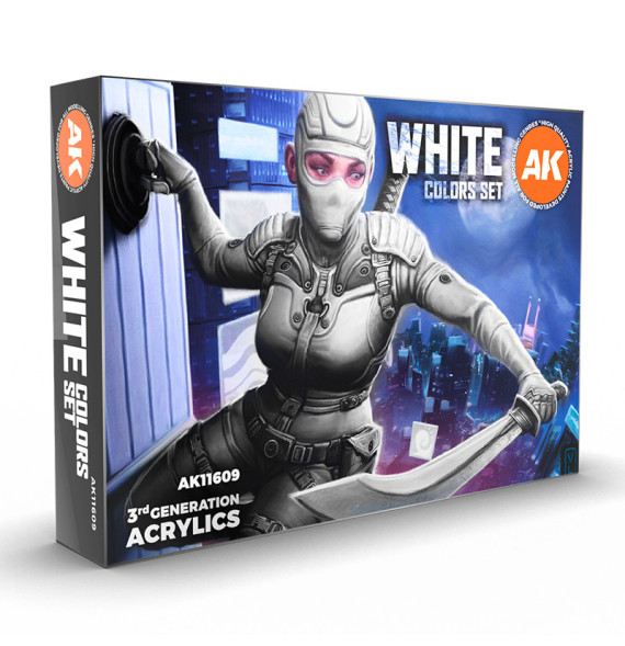 3GEN WHITE COLORS SET