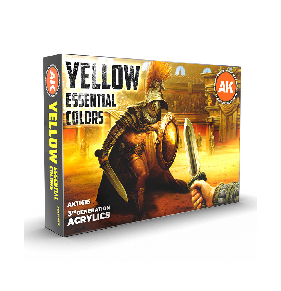 3GEN YELLOW ESSENTIAL COLORS EN SET