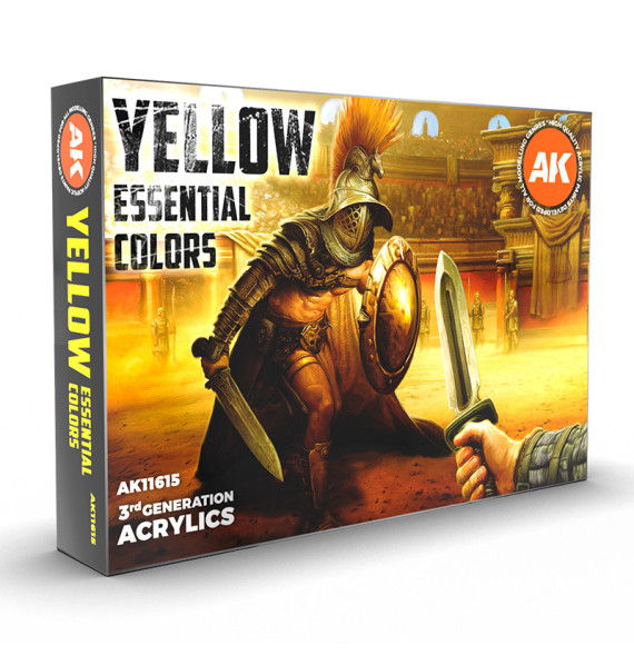 3GEN YELLOW ESSENTIAL COLORS EN SET