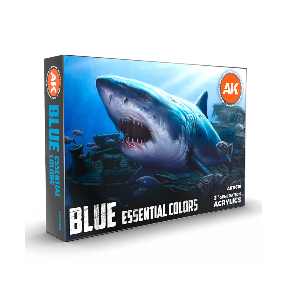 3GEN BLUE ESSENTIAL COLORS EN SET