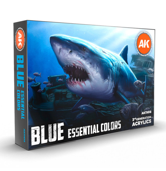 3GEN BLUE ESSENTIAL COLORS EN SET