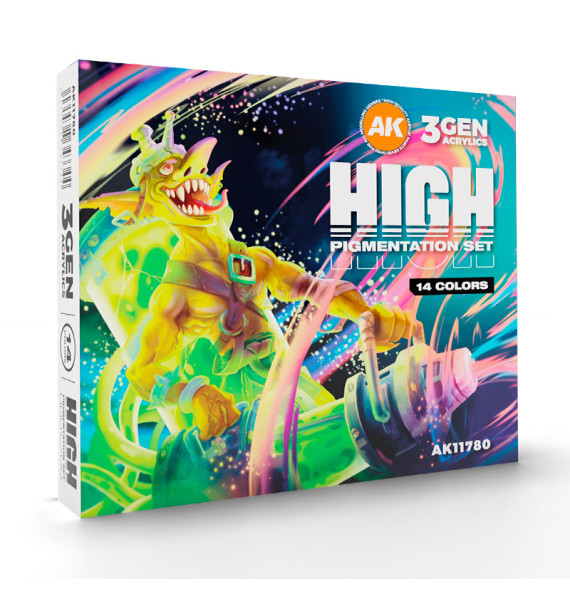 3GEN HIGH PIGMENTATION SET 14 COLORS