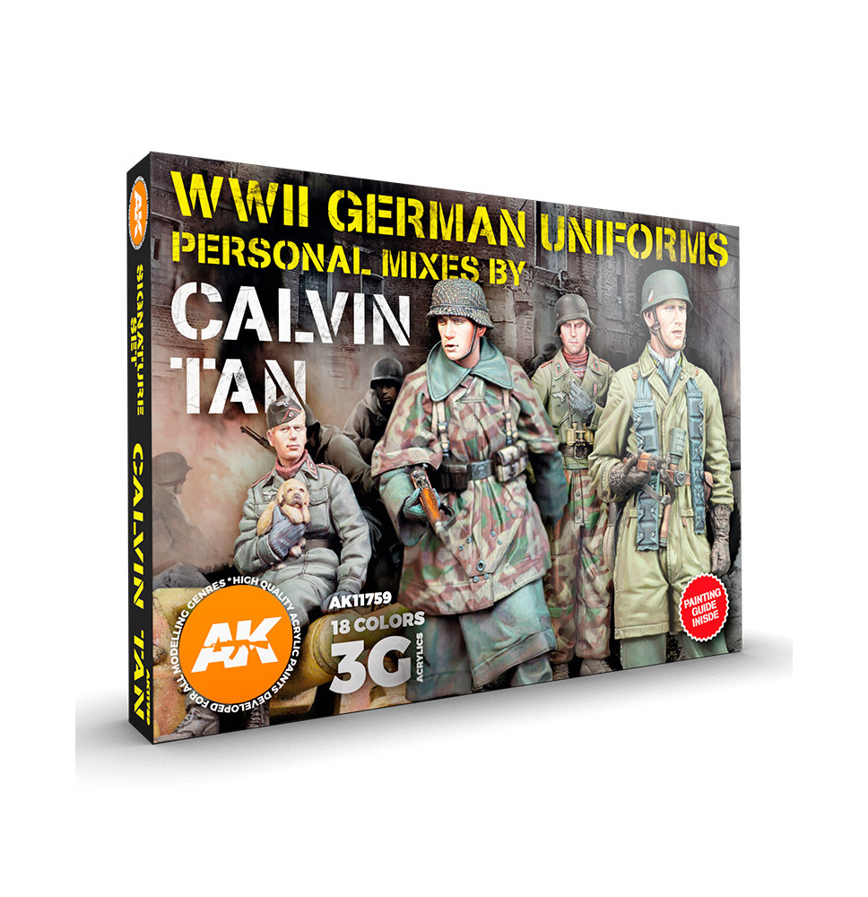 3GEN WWII GERMAN UNIFORMS - SIGNATURE SET BY CALVIN TAN
