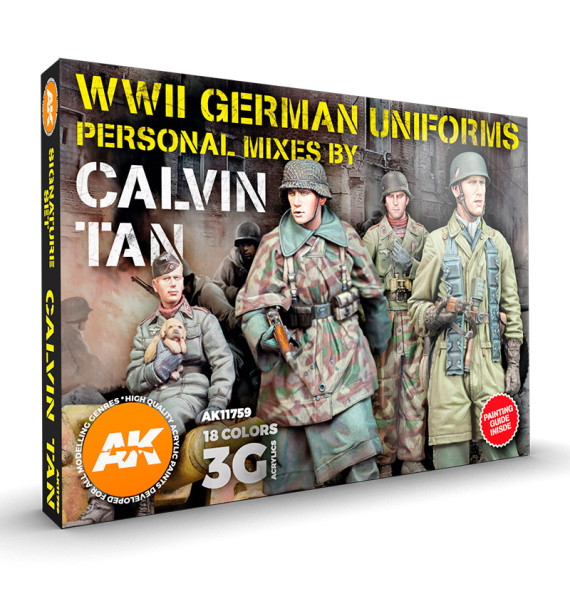 3GEN WWII GERMAN UNIFORMS - SIGNATURE SET BY CALVIN TAN