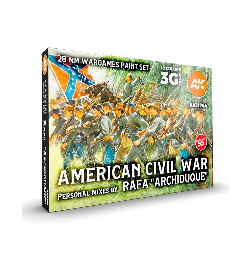3GEN AMERICAN CIVIL WAR - SIGNATURE SET BY RAFA "ARCHIDUQUE"