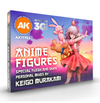 3GEN ANIME FIGURES - SPECIAL FLESH AND SKINS - SIGNATURE SET BY KEIGO MURAKAMI