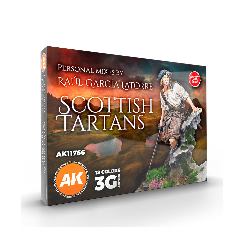 3GEN SCOTTISH TARTANS - SIGNATURE SET BY RAÚL GARCÍA LATORRE