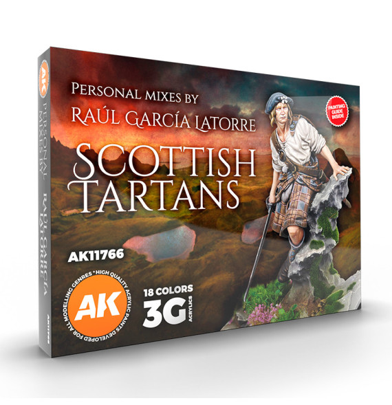 3GEN SCOTTISH TARTANS - SIGNATURE SET BY RAÚL GARCÍA LATORRE