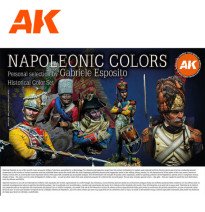 3GEN HISTORICAL COLOR SET. NAPOLEONIC COLORS - SIGNATURE SET BY GABRIELE ESPOSITO