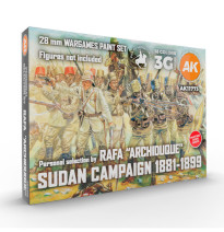 3GEN SUDAN CAMPAIGN 1881-1899 - SIGNATURE SET BY RAFA "ARCHIDUQUE"