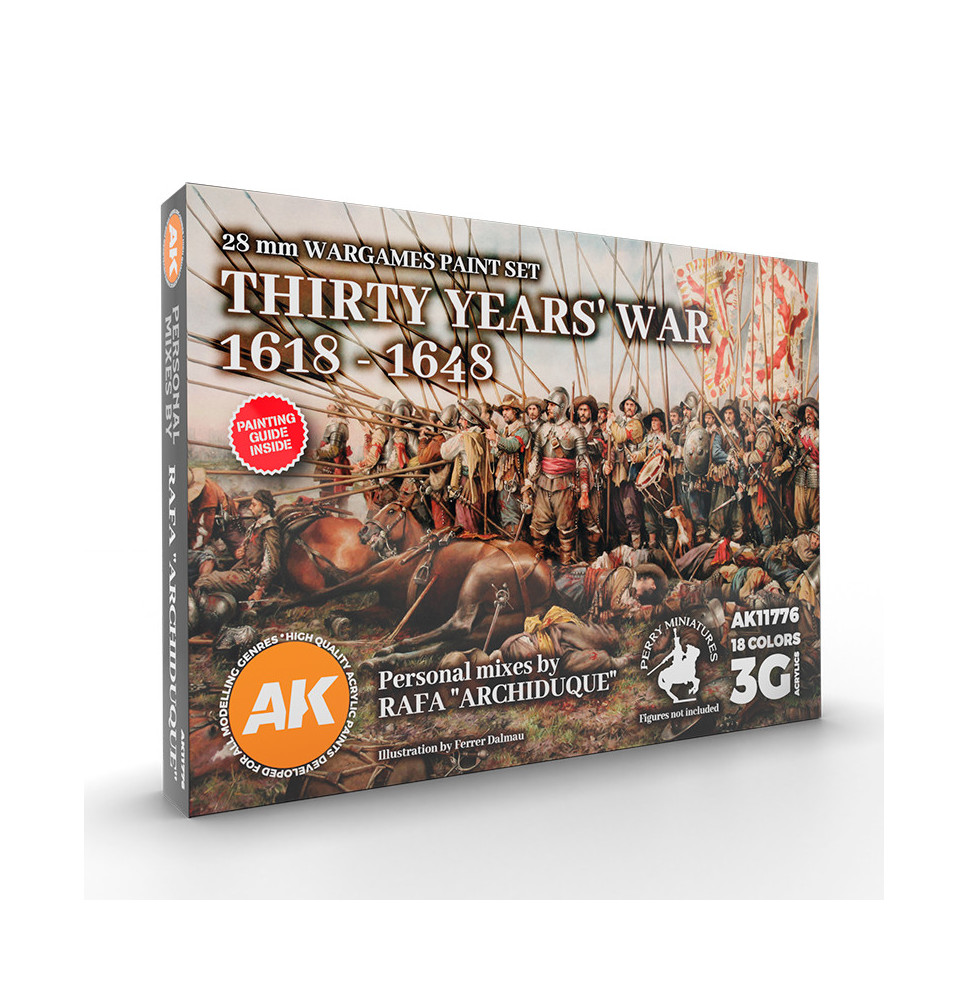 3GEN SIGNATURE SET. THIRTY YEARS WAR 1618-1648 Archiduque