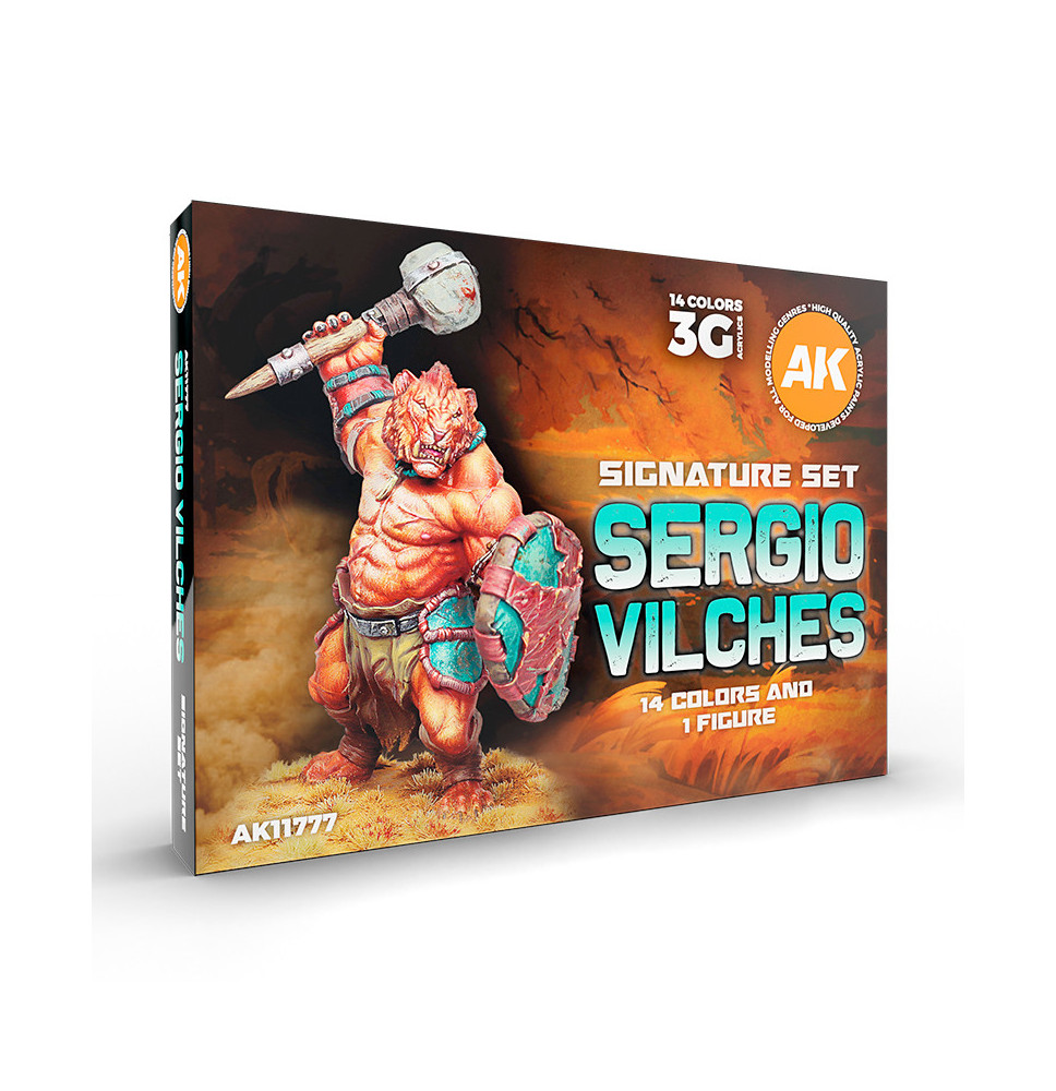 3GEN SIGNATURE SET SERGIO VILCHES SET (Miniature Shimbarashe- Yedharo Model included)