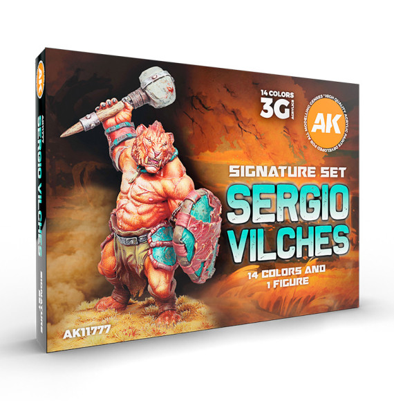 3GEN SIGNATURE SET SERGIO VILCHES SET (Miniature Shimbarashe- Yedharo Model included)