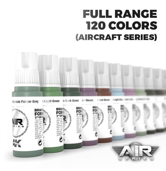 3GEN AK  RANGE AIR 120 referencias AIR colors