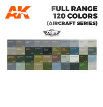 3GEN AK  RANGE AIR 120 referencias AIR colors