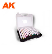 3GEN  PLASTIC BRIEFCASE 120 WARGAME COLORS