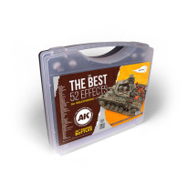 3GEN  PLASTIC BRIEFCASE 52 ENAMELS COLORS