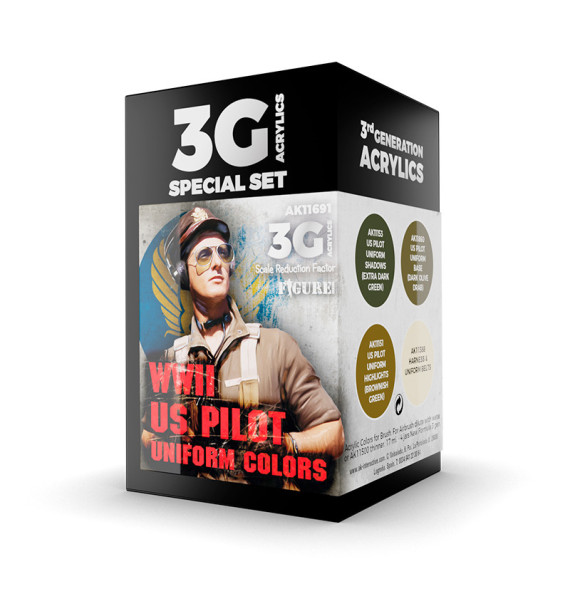 3GEN WWII US UNIFORM COLORS