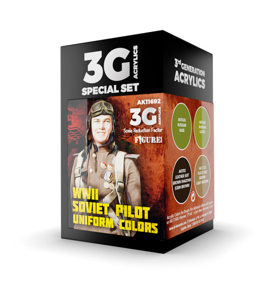 3GEN WWII SOVIET UNIFORM COLORS