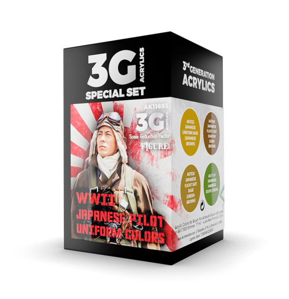 3GEN WWII JAPAN UNIFORM COLORS AIR