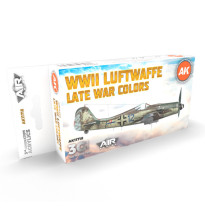 3GEN WWII Luftwaffe Late War Colors SET