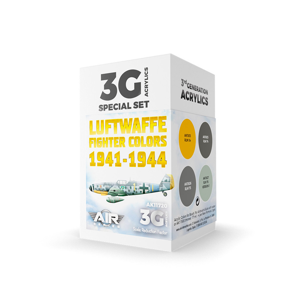 3GEN Luftwaffe Fighter Colors 1941-1944 SET