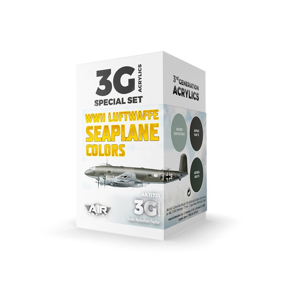 3GEN WWII Luftwaffe Seaplane Colors SET
