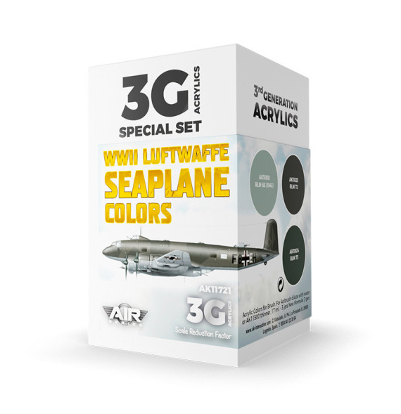 3GEN WWII Luftwaffe Seaplane Colors SET