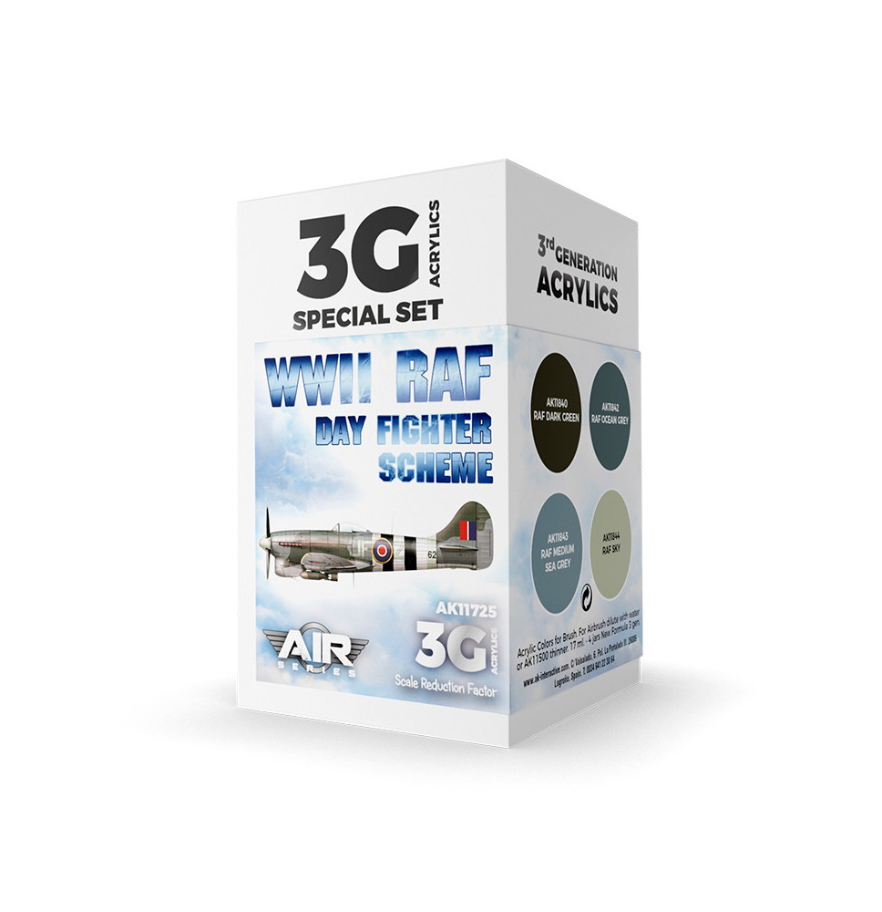 3GEN WWII RAF Day Fighter Scheme SET