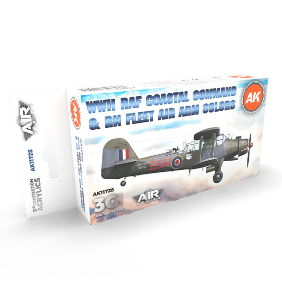 3GEN WWII RAF Coastal Command & RN Fleet Air Arm SET