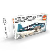3GEN WWII US Navy & USMC Aircraft Colors SET