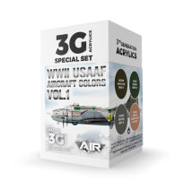 3GEN WWII USAAF Aircraft Colors Vol.1 SET