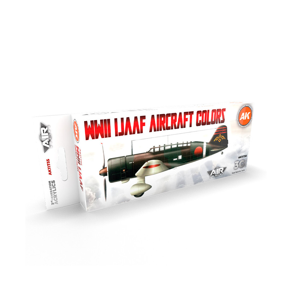 3GEN WWII IJAAF Aircraft Colors SET