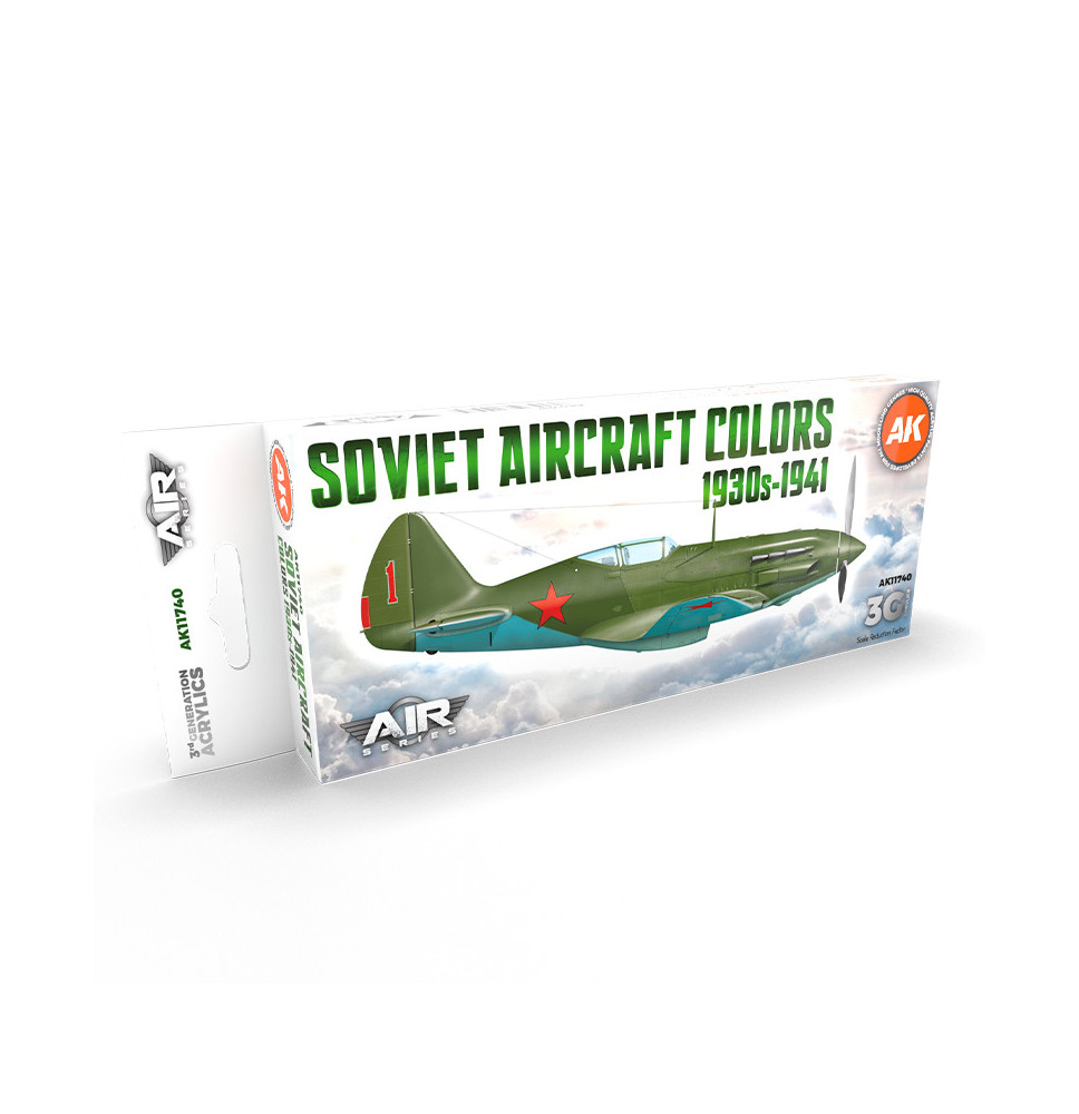 3GEN Soviet Aircraft Colors 1930s-1941 SET