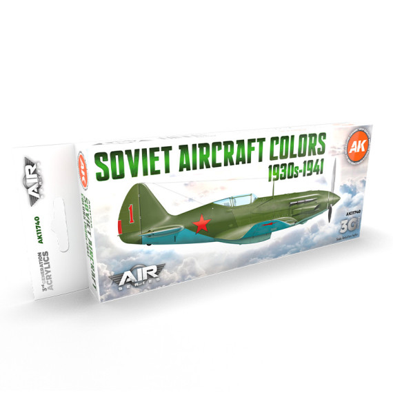 3GEN Soviet Aircraft Colors 1930s-1941 SET