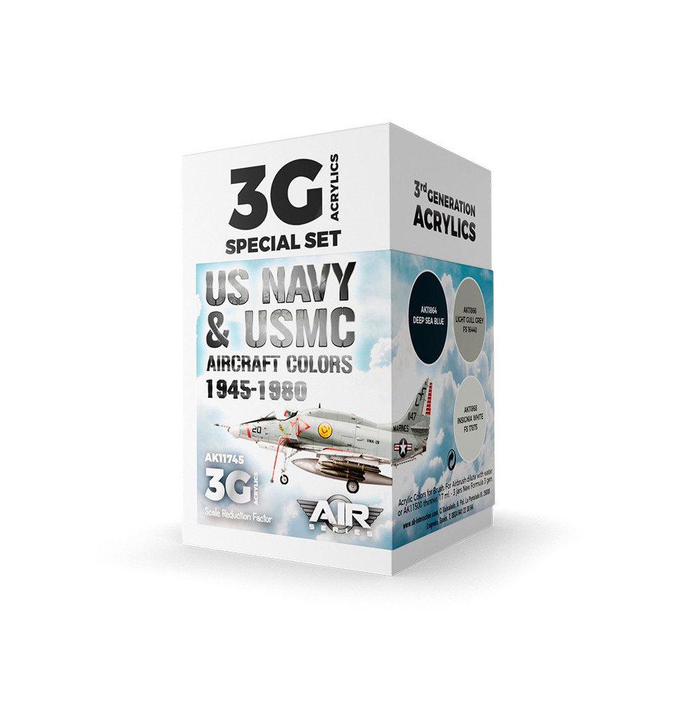 3GEN US Navy & USMC Aircraft Colors 1945-1980 SET