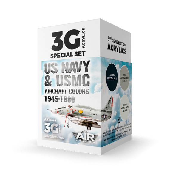 3GEN US Navy & USMC Aircraft Colors 1945-1980 SET