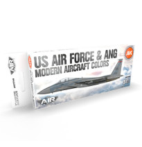 3GEN US Air Force & ANG Modern Aircraft Colors SET