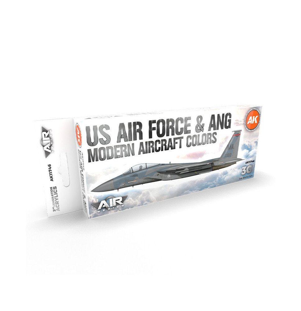 3GEN US Air Force & ANG Modern Aircraft Colors SET