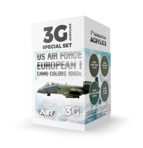 3GEN US Air Force European I Camo Colors 1980s SET