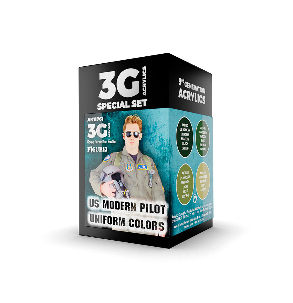 3GEN US MODERN PILOT UNIFORM COLORS