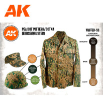3GEN WAFFEN SS 44 DOT UNIFORM COLORS