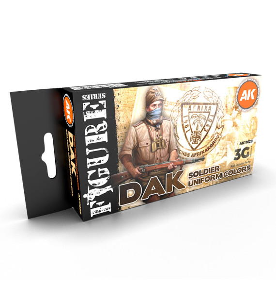 3GEN DAK SOLDIER UNIFORM COLORS