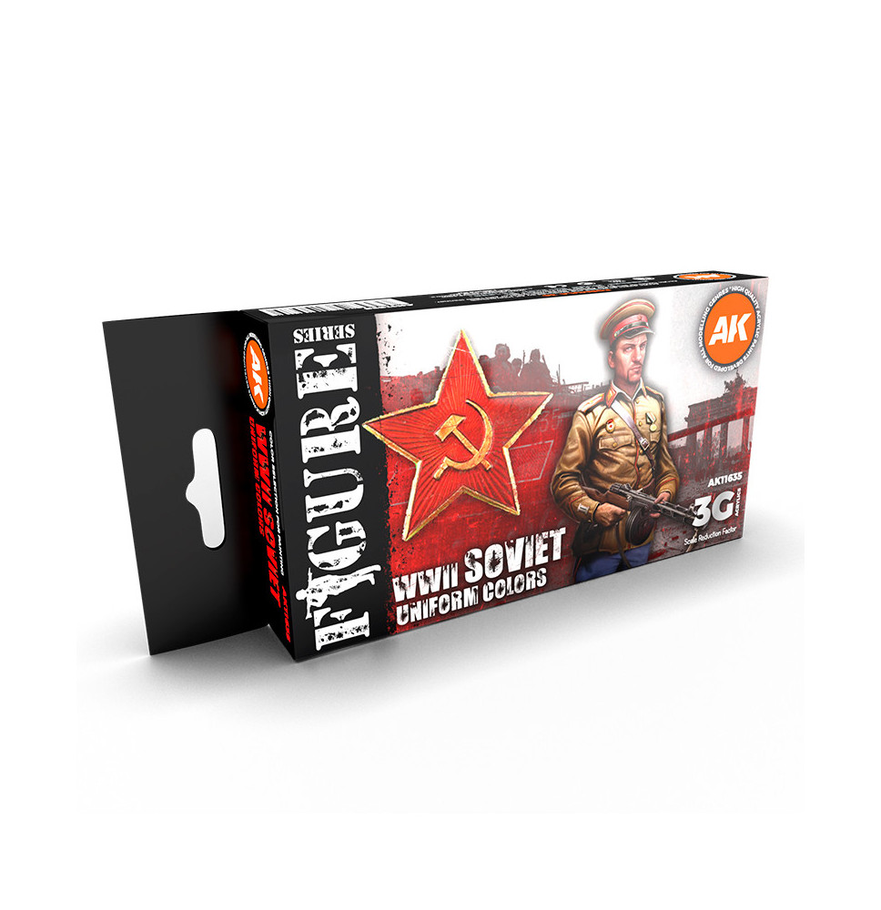 3GEN SOVIET WWII UNIFORM COLORS