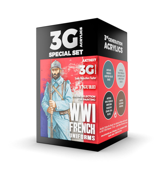 3GEN WWI FRENCH UNIFORMS