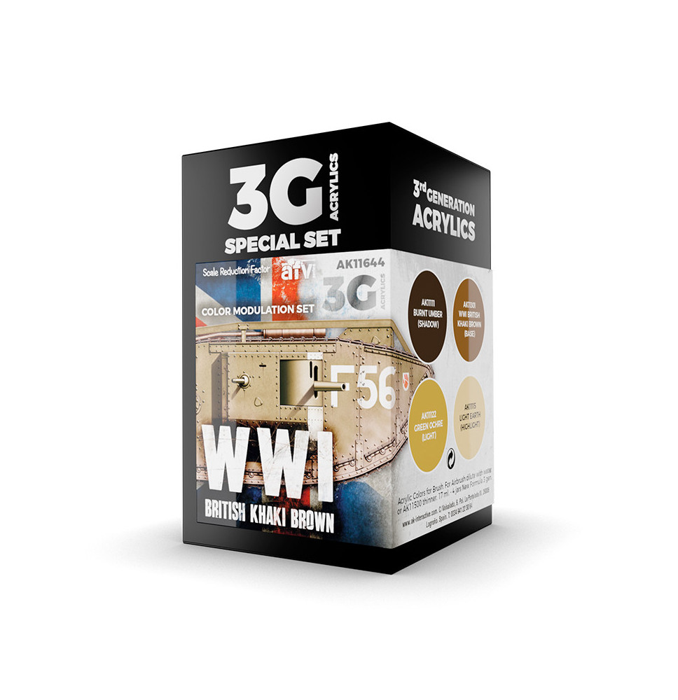 3GEN MODULATION WWI BRITISH COLORS