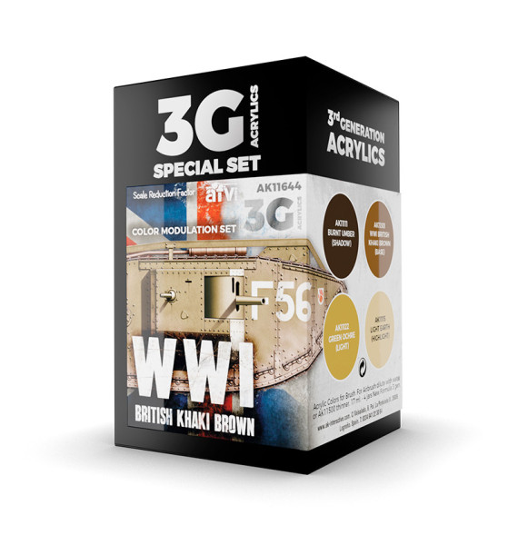 3GEN MODULATION WWI BRITISH COLORS