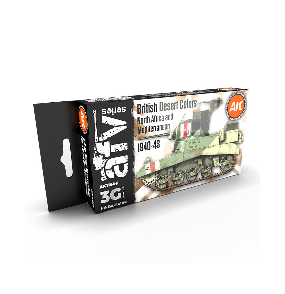 3GEN BRITISH DESERT COLOURS