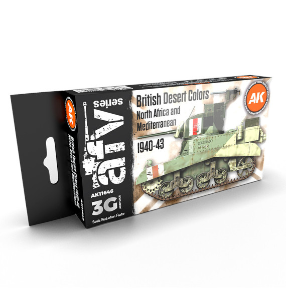 3GEN BRITISH DESERT COLOURS